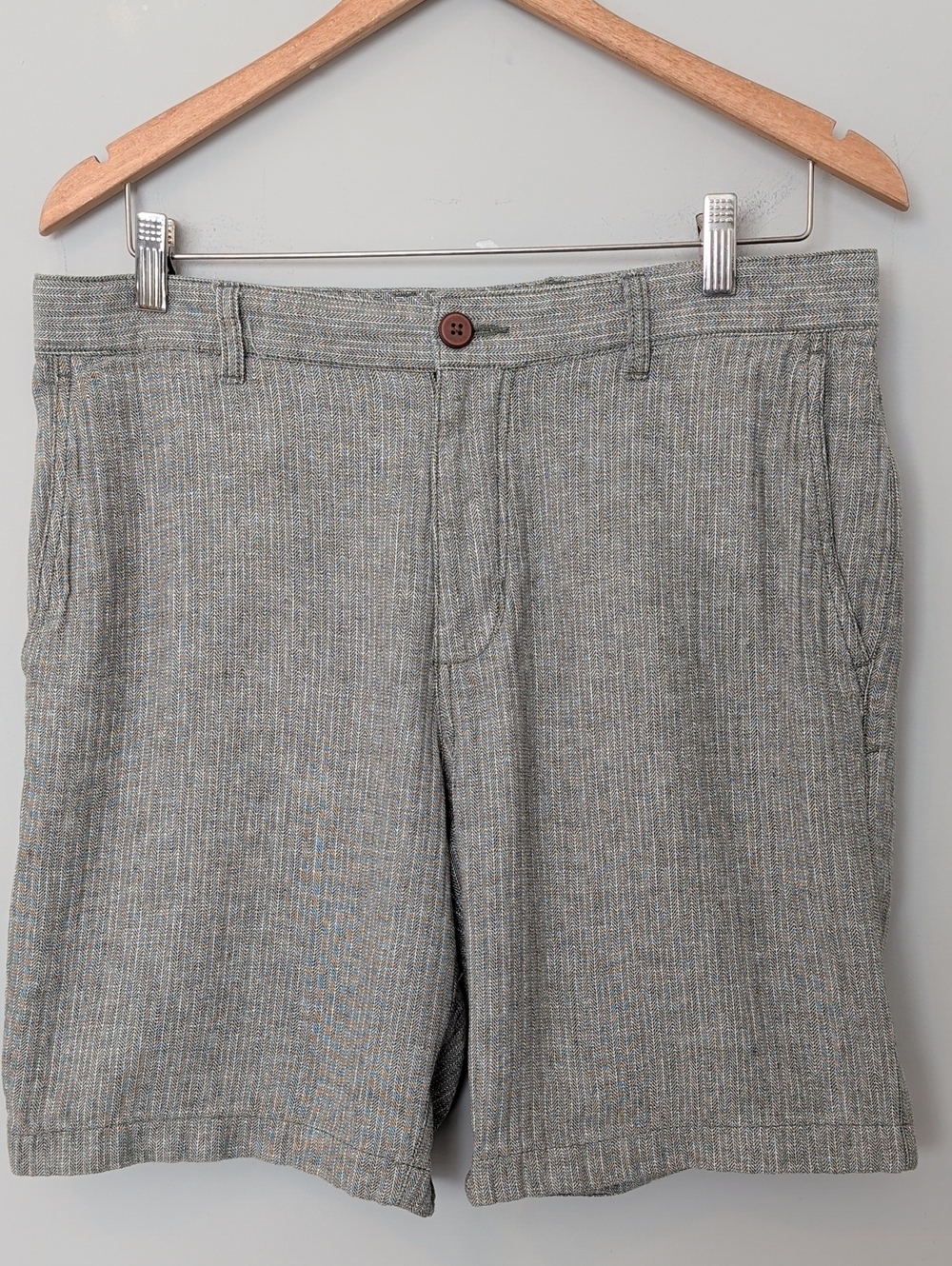 Tommy Bahama Linen Cotton Flat Front Shorts
